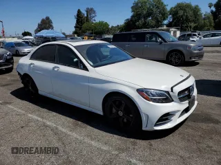 2019 Mercedes-Benz C 300 с VIN 55SWF8DB9KU313733, выставлен на аукционе Copart как лот 57355745 с пробегом 42 301 миль миль и Списание • Salvage title. История ставок и продаж доступна на DreamBid. Изображение 4.