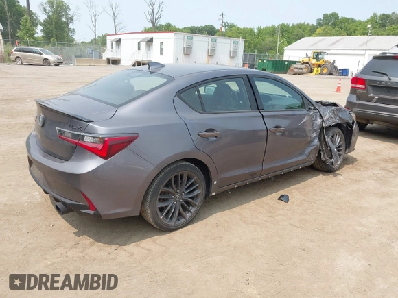 2020 Acura ILX Premium with VIN 19UDE2F81LA006207, listed as a IAAI auction lot 42420093 with 61,127 mi miles and . Bid and sale history available at DreamBid. Image 4.