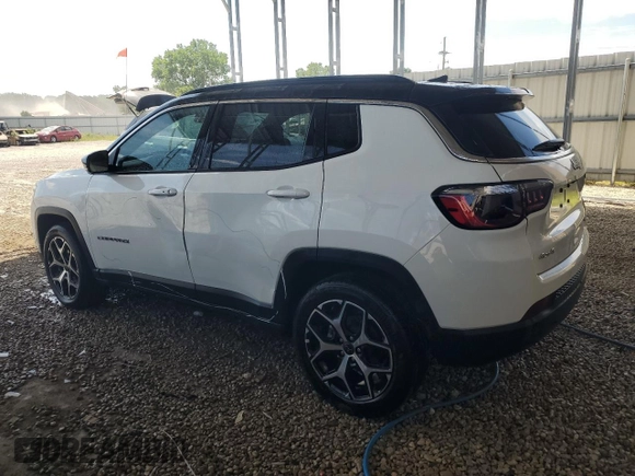2025 Jeep Compass Limited z VIN 3C4NJDCN9ST513657, wystawiony jako Copart lot #64254485 z przebiegiem 38 078 mil mil oraz Czysty tytuł • Clean title. Historia ofert i sprzedaży dostępna na DreamBid. Obrazek 2.