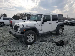 2017 Jeep Wrangler Unlimited Sport with VIN 1C4BJWDG7HL562293, listed as a Copart auction lot 46796595 with 79,867 mi miles and Salvage Title. Bid and sale history available at carsss.com. Image 1.