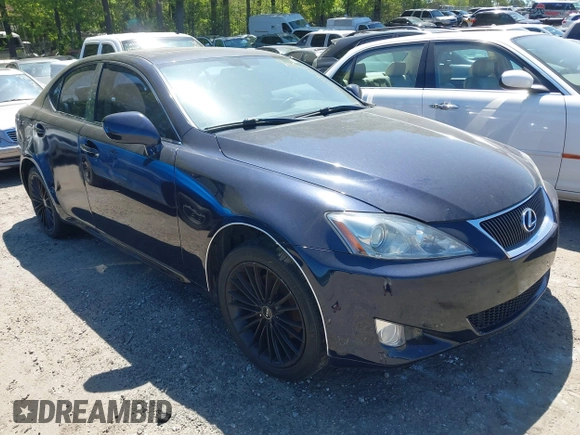 2006 Lexus IS 250 with VIN JTHCK262565004308, listed as a IAAI auction lot 42037646 with 199,729 mi miles and . Bid and sale history available at DreamBid. Image 1.