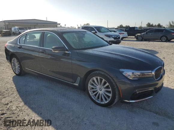 2016 BMW 7 Series 740i with VIN WBA7E2C53GG504169, listed as a Copart auction lot 70899233 with 72,265 mi miles. Bid and sale history available at carsss.com. Image 4.