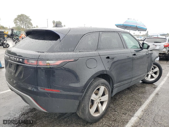 2018 Land Rover Range Rover Velar S with VIN SALYB2RN1JA709564, listed as a Copart auction lot 47500705 with 44,580 mi miles and Salvage Title. Bid and sale history available at carsss.com. Image 3.