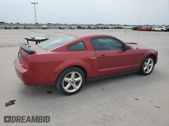 2008 Ford Mustang Deluxe with VIN 1ZVHT80N885164208, listed as a Copart auction lot 53855845 with 194,689 mi miles and Salvage Title. Bid and sale history available at carsss.com. Image 3.