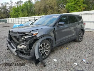 2021 Ford Explorer ST z VIN 1FM5K8GC0MGA51702, wystawiony jako Copart lot #52590915 z przebiegiem 57 667 mil mil oraz Szkoda całkowita • Salvage title. Historia ofert i sprzedaży dostępna na DreamBid. Obrazek 1.