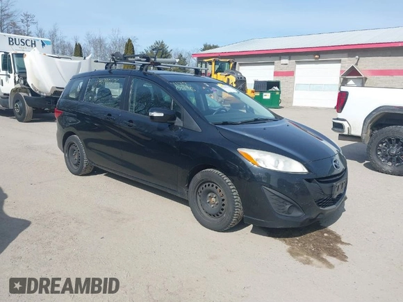 2014 Mazda 5 Sport with VIN JM1CW2BL5E0167153, listed as a IAAI auction lot 41790276 with 243,565 mi miles. Bid and sale history available at carsss.com. Image 1.