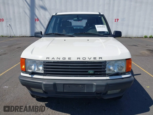 1996 Land Rover Range Rover with VIN SALPE1246TA341917, listed as a IAAI auction lot 42684860 with 198,016 mi miles and . Bid and sale history available at DreamBid. Image 6.