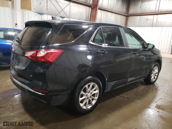 2021 Chevrolet Equinox LT with VIN 2GNAXUEV2M6122360, listed as a Copart auction lot 52100814 with 64,836 mi miles and Salvage Title. Bid and sale history available at carsss.com. Image 3.
