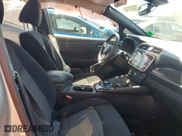 2022 Nissan LEAF SV Plus with VIN 1N4BZ1CV8NC551509, listed as a Copart auction lot 70308764 with 39,679 mi miles and Salvage Title. Bid and sale history available at DreamBid. Image 7.