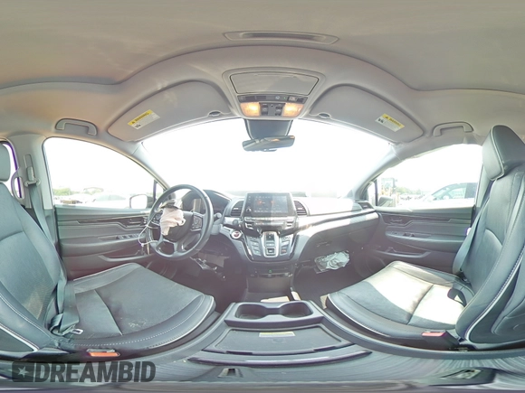 2022 Honda Odyssey Elite with VIN 5FNRL6H9XNB003436, listed as a Copart auction lot 59121205 with 102,579 mi miles and Non repairable. Bid and sale history available at DreamBid. Image 16.
