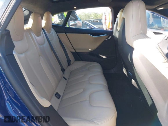 2016 Tesla Model S 90D with VIN 5YJSA1E25GF144614, listed as a IAAI auction lot 40941311 with 83,587 mi miles and . Bid and sale history available at DreamBid. Image 8.