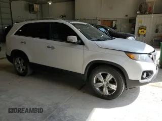 2013 Kia Sorento EX with VIN 5XYKU4A29DG358766, listed as a Copart auction lot 53312225 with 178,133 mi miles and Salvage Title. Bid and sale history available at carsss.com. Image 4.