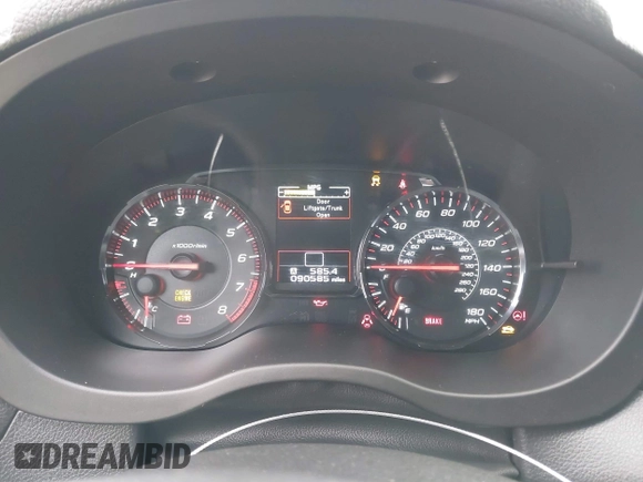 2020 Subaru WRX z VIN JF1VA1A69L9807067, wystawiony jako IAAI lot #41765804 z przebiegiem 90 585 mil mil oraz . Historia ofert i sprzedaży dostępna na DreamBid. Obrazek 7.