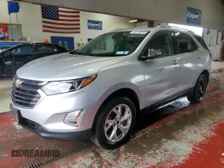2020 Chevrolet Equinox Premier z VIN 2GNAXXEV1L6219730, wystawiony jako Copart lot #48113315 z przebiegiem 127 483 mil mil oraz Szkoda całkowita • Salvage title. Historia ofert i sprzedaży dostępna na DreamBid. Obrazek 1.