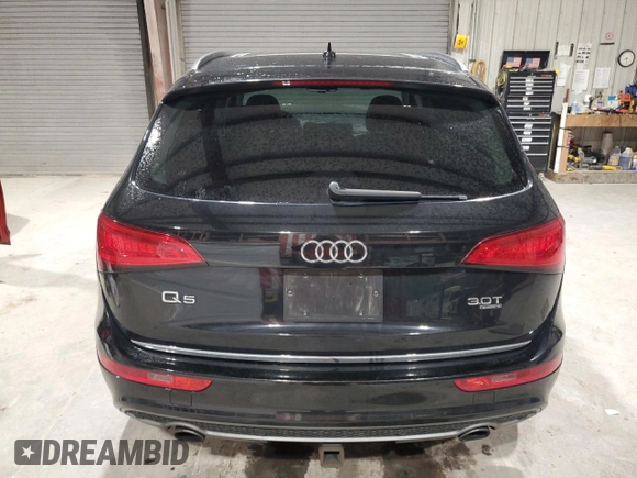 2015 Audi Q5 Premium Plus with VIN WA1DGAFP9FA006366, listed as a Copart auction lot 42149925 with 0 mi miles and Salvage Title. Bid and sale history available at carsss.com. Image 6.