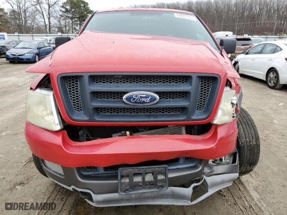 2004 Ford F-150 XLT with VIN 1FTPW14504KD30921, listed as a Copart auction lot 44885195 with 187,237 mi miles and Salvage Title. Bid and sale history available at carsss.com. Image 5.