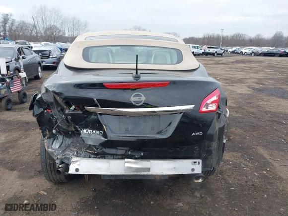 2014 Nissan Murano CrossCabriolet with VIN JN8AZ1FY7EW302102, listed as a IAAI auction lot 41314977 with 76,718 mi miles. Bid and sale history available at carsss.com. Image 16.