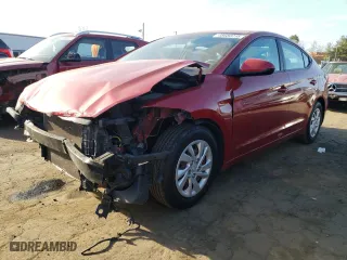 2017 Hyundai Elantra SE with VIN 5NPD74LFXHH212410, listed as a Copart auction lot 48680255 with 167,271 mi miles and Salvage Title. Bid and sale history available at carsss.com. Image 1.