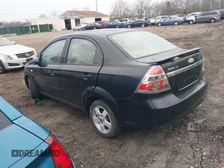 2007 Chevrolet Aveo LT with VIN KL1TG56677B153322, listed as a IAAI auction lot 41718496 with Not provided miles and . Bid and sale history available at DreamBid. Image 3.