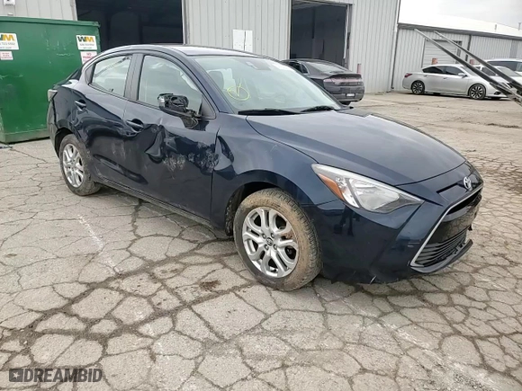2017 Toyota Yaris iA with VIN 3MYDLBYV5HY151360, listed as a Copart auction lot 47839705 with 84,382 mi miles and Salvage Title. Bid and sale history available at carsss.com. Image 11.