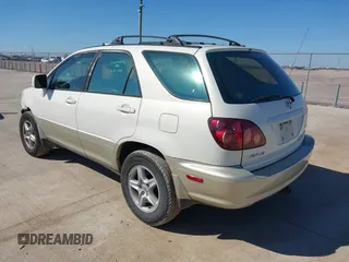 1999 Lexus RX 300 Luxury SUV with VIN JT6GF10U2X0021259, listed as a IAAI auction lot 41646612 with 236,312 mi miles. Bid and sale history available at carsss.com. Image 3.