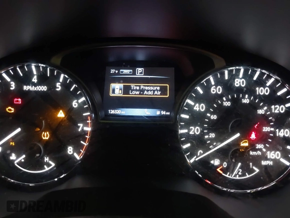 2017 Nissan Pathfinder SV with VIN 5N1DR2MM9HC900787, listed as a IAAI auction lot 41621526 with 126,320 mi miles. Bid and sale history available at carsss.com. Image 7.