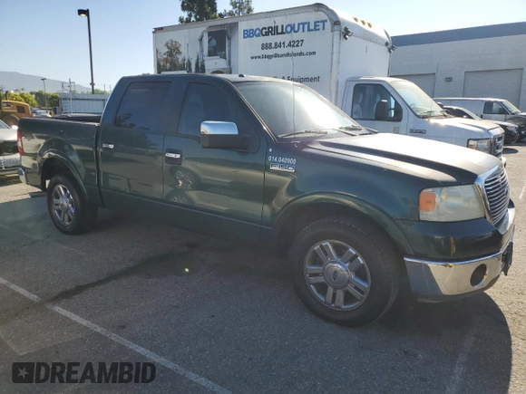 2007 Ford F-150 XLT with VIN 1FTPW12567KC89153, listed as a Copart auction lot 63996985 with 335,469 mi miles and Clean title. Bid and sale history available at DreamBid. Image 4.