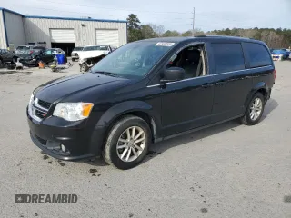 2019 Dodge Grand Caravan SXT with VIN 2C4RDGCG5KR563941, listed as a Copart auction lot 47430555 with 125,663 mi miles and Salvage Title. Bid and sale history available at DreamBid. Image 1.