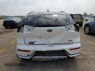 2017 Kia Niro Touring Launch Edition with VIN KNDCC3LC3H5083885, listed as a Copart auction lot 55687614 with 124,843 mi miles and Salvage Title. Bid and sale history available at carsss.com. Image 6.
