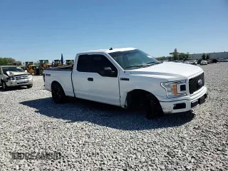 2020 Ford F-150 XL with VIN 1FTEX1EP9LFA90506, listed as a Copart auction lot 48475995 with 107,709 mi miles and Salvage Title. Bid and sale history available at carsss.com. Image 10.