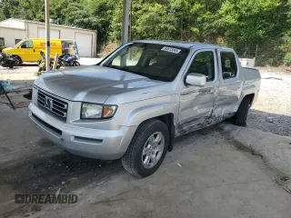 2008 Honda Ridgeline RTL with VIN 2HJYK16568H517649, listed as a Copart auction lot 65613345 with 124,328 mi miles and Salvage title. Bid and sale history available at DreamBid. Image 1.