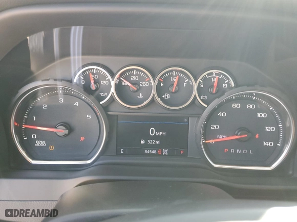 2022 Chevrolet Silverado 3500HD LTZ with VIN 1GC4YUEYXNF222193, listed as a Copart auction lot 49034305 with 84,548 mi miles and Salvage Title. Bid and sale history available at carsss.com. Image 9.