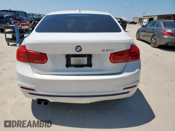 2018 BMW 3 Series 330i with VIN WBA8B9C57JEE80972, listed as a Copart auction lot 61270255 with 81,658 mi miles and Salvage title. Bid and sale history available at DreamBid. Image 6.