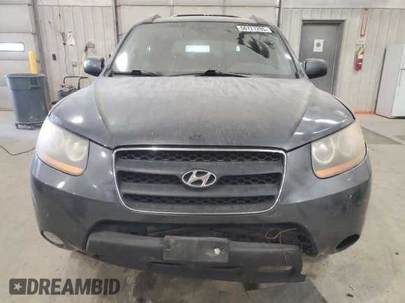 2009 Hyundai Santa Fe SE with VIN 5NMSH73E69H235016, listed as a Copart auction lot 56721295 with 180,214 mi miles and Salvage title. Bid and sale history available at DreamBid. Image 5.