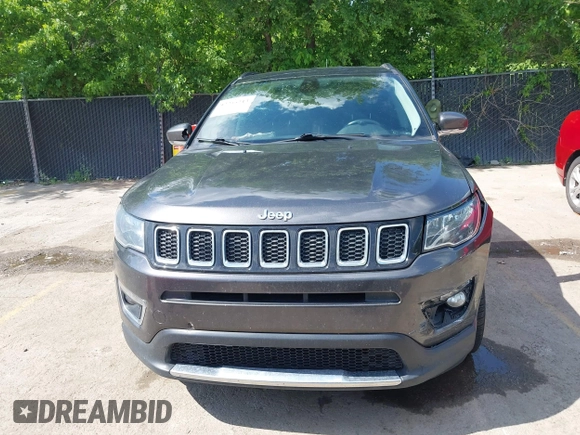 2020 Jeep Compass Limited with VIN 3C4NJCCBXLT114497, listed as a IAAI auction lot 42255213 with 126,059 mi miles and . Bid and sale history available at DreamBid. Image 12.