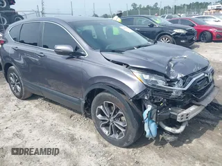 2021 Honda CR-V EX with VIN 7FARW1H55ME005265, listed as a IAAI auction lot 42369326 with 49,221 mi miles and . Bid and sale history available at DreamBid. Image 1.
