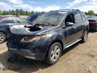 2009 Acura MDX Sport/Pwr Tail Gate with VIN 2HNYD28789H517246, listed as a Copart auction lot 61708274 with 0 mi miles and Salvage Title. Bid and sale history available at carsss.com. Image 1.