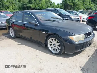 2005 BMW 7 Series 745i с VIN WBAGL63545DP75723, выставлен на аукционе IAAI как лот 42795242 с пробегом 173 215 миль миль и . История ставок и продаж доступна на DreamBid. Изображение 1.
