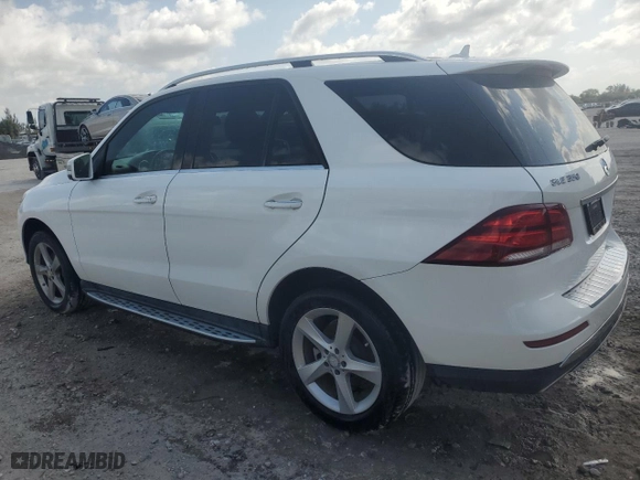 2016 Mercedes-Benz GLE with VIN 4JGDA5JB9GA778874, listed as a Copart auction lot 50147105 with 150,380 mi miles and Clean Title. Bid and sale history available at carsss.com. Image 2.
