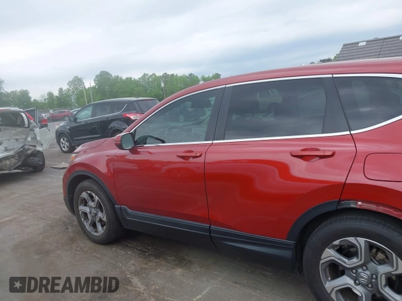 2018 Honda CR-V EX-L with VIN 2HKRW1H89JH501933, listed as a IAAI auction lot 42055281 with 87,083 mi miles and . Bid and sale history available at DreamBid. Image 15.