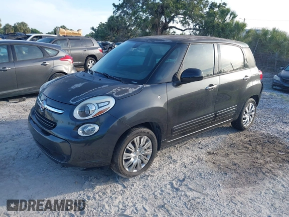 2016 FIAT 500L Pop with VIN ZFBCFAAH3GZ038515, listed as a IAAI auction lot 42088460 with 107,004 mi miles. Bid and sale history available at carsss.com. Image 2.