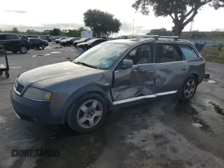 2002 Audi allroad A6 V8 z VIN WA1YD64B62N083472, wystawiony jako Copart lot #55687145 z przebiegiem 111 161 mil mil oraz Nie do naprawy • Non repairable. Historia ofert i sprzedaży dostępna na DreamBid. Obrazek 1.