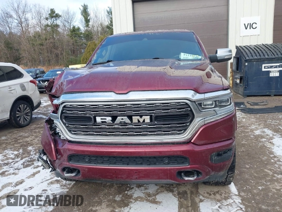 2019 Ram 1500 Limited z VIN 1C6SRFHT5KN896163, wystawiony jako IAAI lot #41101234 z przebiegiem 100 112 mil mil oraz . Historia ofert i sprzedaży dostępna na DreamBid. Obrazek 12.