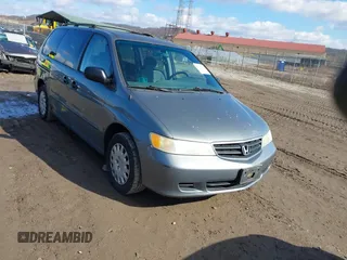 2002 Honda Odyssey LX z VIN 5FNRL18542B033222, wystawiony jako IAAI lot #41476141 z przebiegiem Nie podano mil oraz . Historia ofert i sprzedaży dostępna na DreamBid. Obrazek 1.