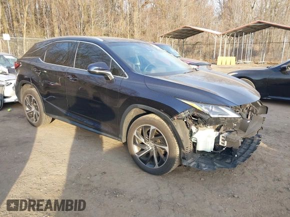 2016 Lexus RX 350 F Sport with VIN 2T2BZMCA5GC020055, listed as a IAAI auction lot 41779753 with 73,893 mi miles. Bid and sale history available at carsss.com. Image 1.