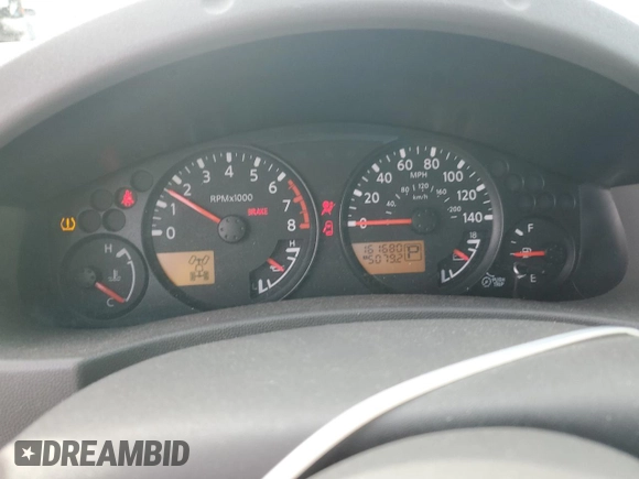 2008 Nissan Frontier SE with VIN 1N6AD07W08C415572, listed as a Copart auction lot 48014375 with 161,680 mi miles and Salvage title. Bid and sale history available at DreamBid. Image 9.
