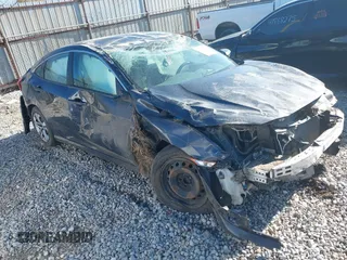 2018 Honda Civic Sedan LX with VIN 19XFC2F58JE016553, listed as a IAAI auction lot 41889434 with 92,045 mi miles. Bid and sale history available at carsss.com. Image 6.