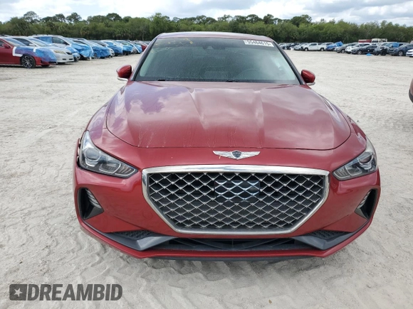 2019 Genesis G70 Advanced z VIN KMTG64LA4KU015493, wystawiony jako Copart lot #55464615 z przebiegiem 34 967 mil mil oraz Nie do naprawy • Non repairable. Historia ofert i sprzedaży dostępna na DreamBid. Obrazek 5.