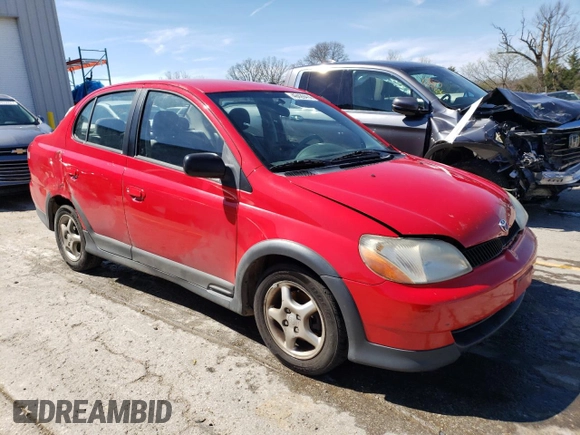 2001 Toyota ECHO with VIN JTDBT123210122129, listed as a Copart auction lot 86422074 with 133,613 mi miles and Non Repairable. Bid and sale history available at DreamBid. Image 4.