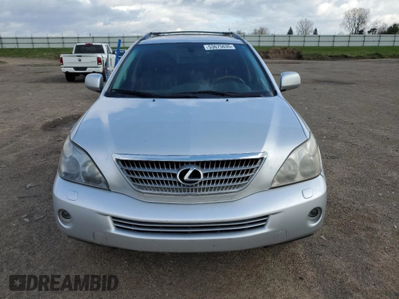 2008 Lexus RX 400h with VIN JTJHW31U282062663, listed as a Copart auction lot 53675635 with 307,202 mi miles and Clean Title. Bid and sale history available at DreamBid. Image 5.